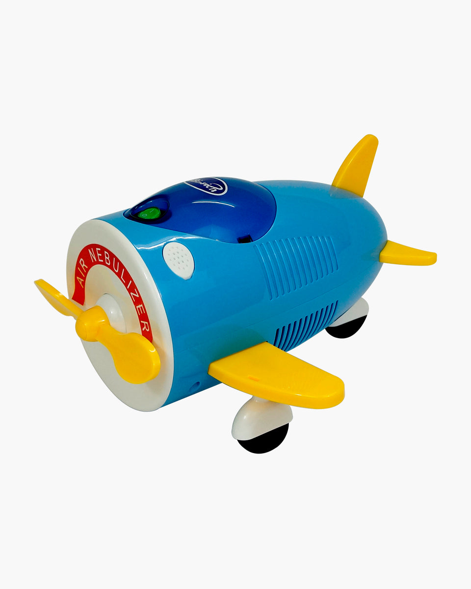 Compressor Nebulizer Airplane Shaped Design for Easy Breathing