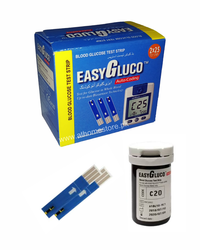 Easy Gluco  Strips  50 test