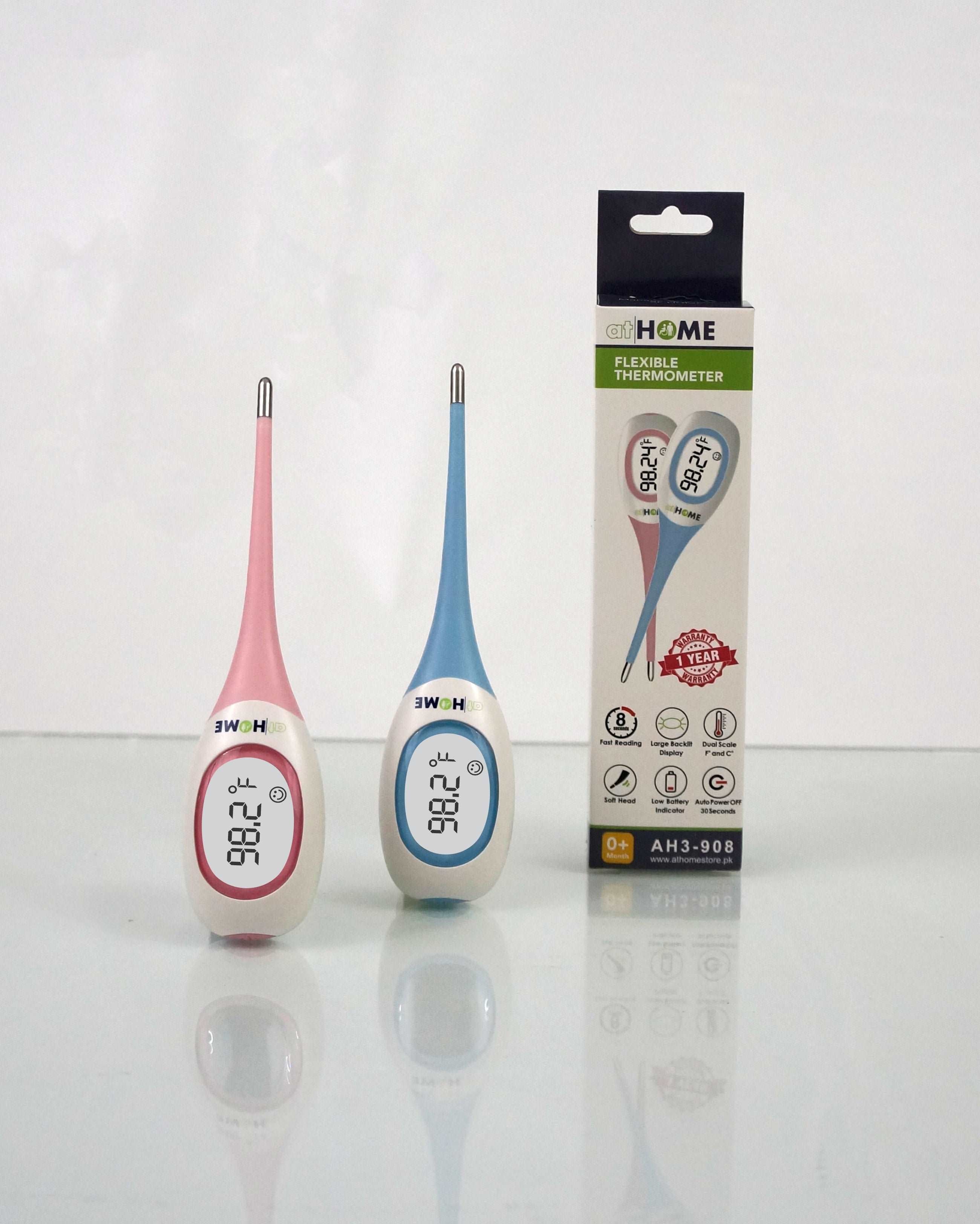 Flexible Digital Thermometer AH3-908 - Temperature Monitoring Device