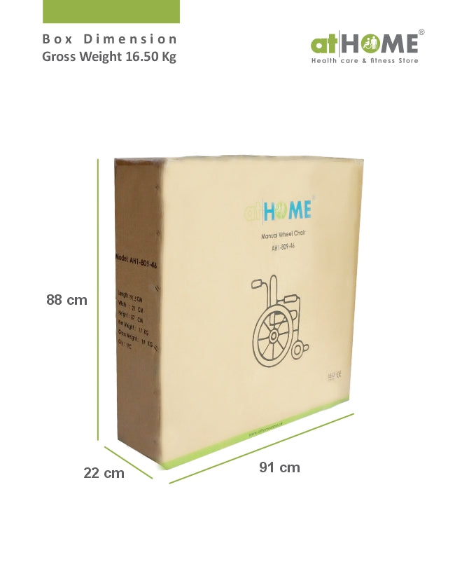 AtHome Manual Wheelchair 809