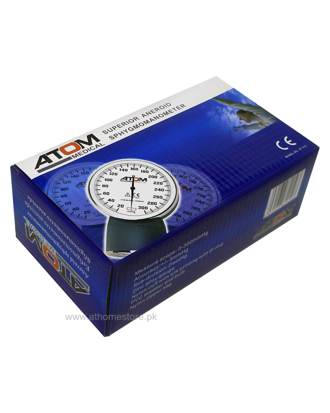 Aneroid Sphygmomanometer ATOM  AT-956 - athomestore.pk