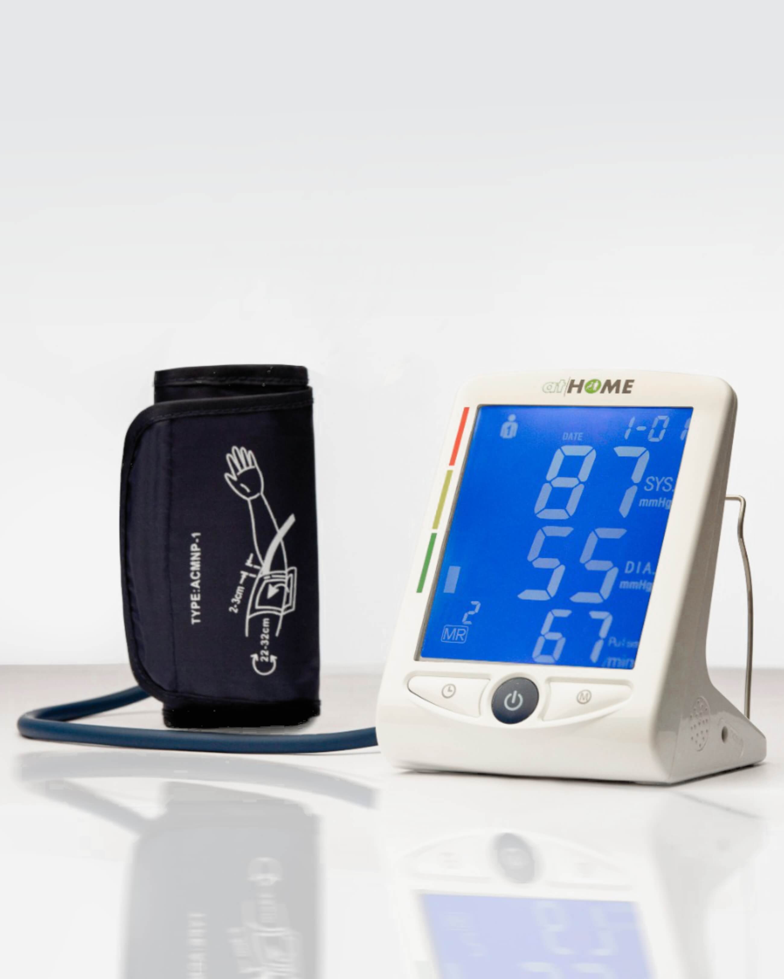 AtHome Blood Pressure Monitor AH806 Accurate Medical Monitoring Dev