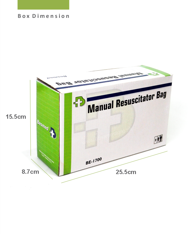 Basmed - Manual Resuscitator BE-1700: Essential Emergency Care Equipment