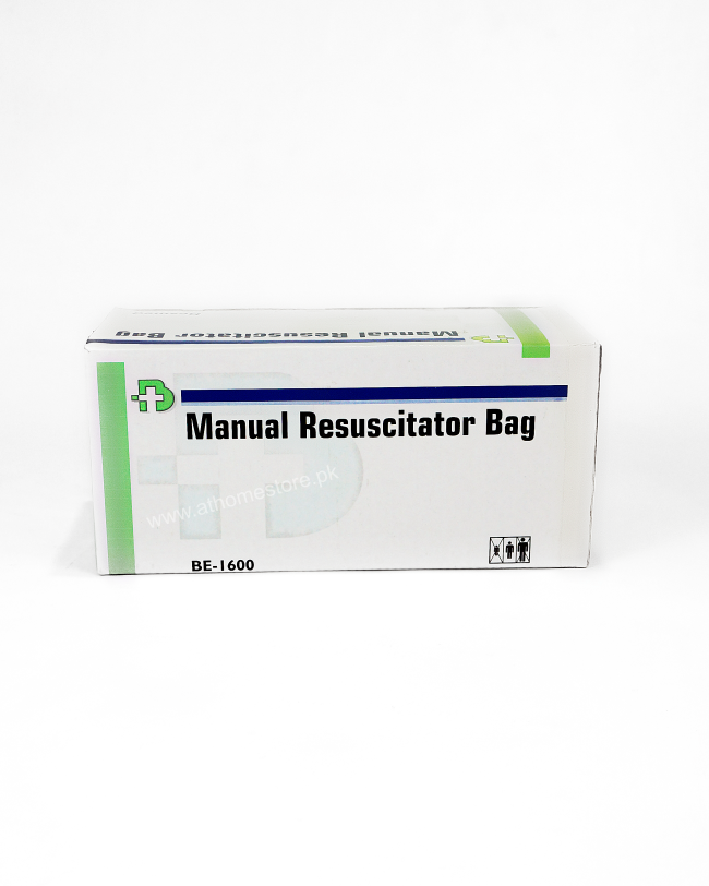 Basmed-Manual Resuscitator BAG-BE-1600  – Safe, Latex-Free, and Effective for All Ages