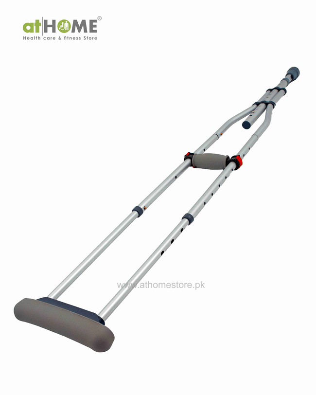 Foldable Underarm Crutches for Disabled Patients AH1-925L-A per piece - athomestore.pk