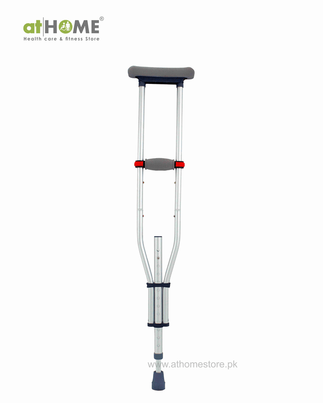 Foldable Underarm Crutches for Disabled Patients AH1-925L-A per piece - athomestore.pk