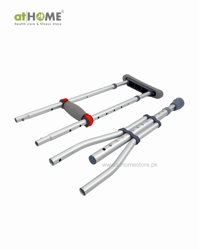Foldable Underarm Crutches for Disabled Patients AH1-925L-A per piece - athomestore.pk