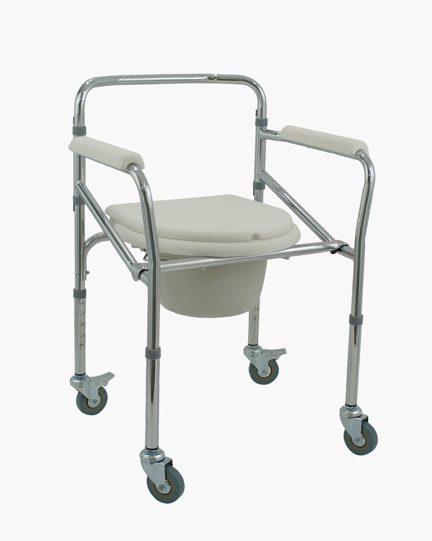 Commode Chair Rfs 896 Commode Chair for Adults with Wheels AH4-896 - Mobility Aid ...