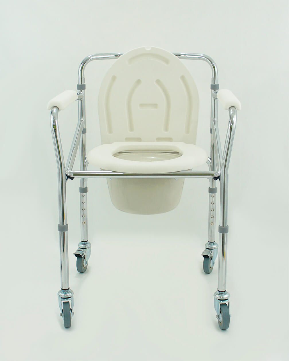 Commode Chair for Adults with Wheels AH4-896 - Mobility Aid ...