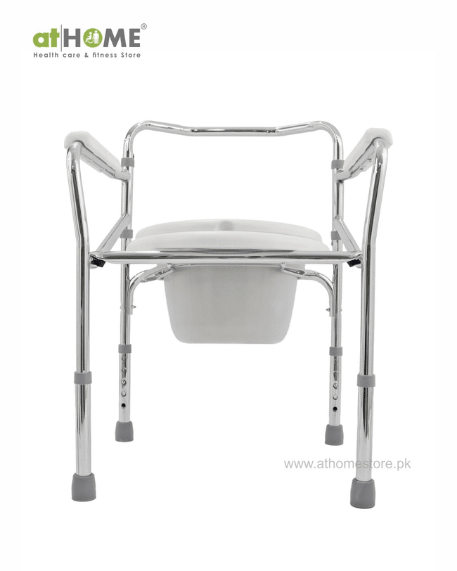 Commode Chair for Adults with Pot AH4-894 - athomestore.pk