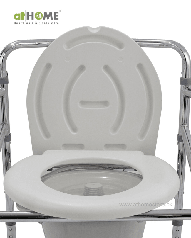 Commode Chair for Adults with Pot AH4-894 - athomestore.pk
