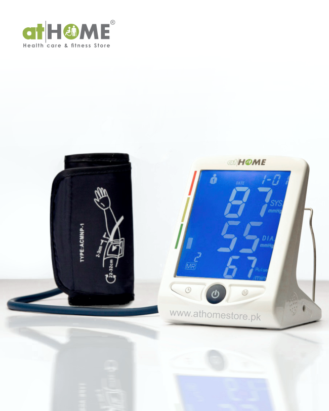 Blood Pressure Monitor - Accurate Medical Monitoring Device - athomestore.pk