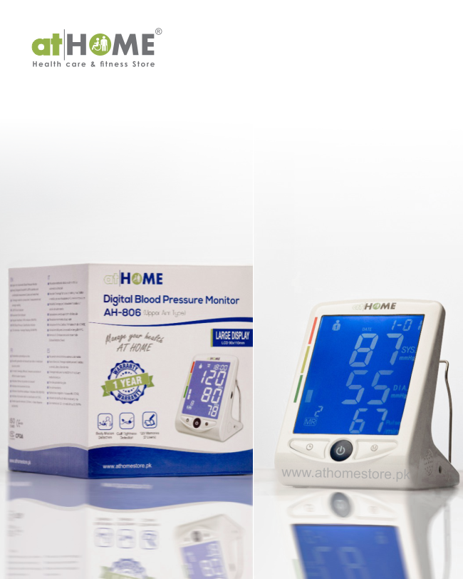 Blood Pressure Monitor - Accurate Medical Monitoring Device - athomestore.pk