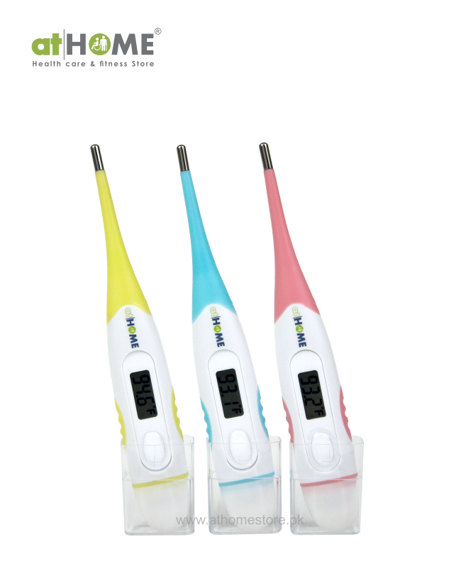 Flexible Digital Thermometer - Medical Temperature Monitoring Device - athomestore.pk