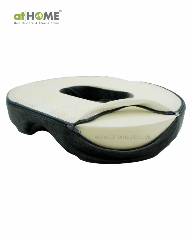 Ortho Care Donut Seat Cushion - Hemorrhoid and Coccyx Pain Relief
