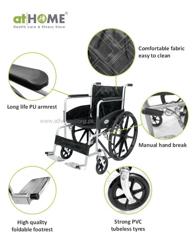 Manual Wheelchair - Mobility Aid for Independent Living