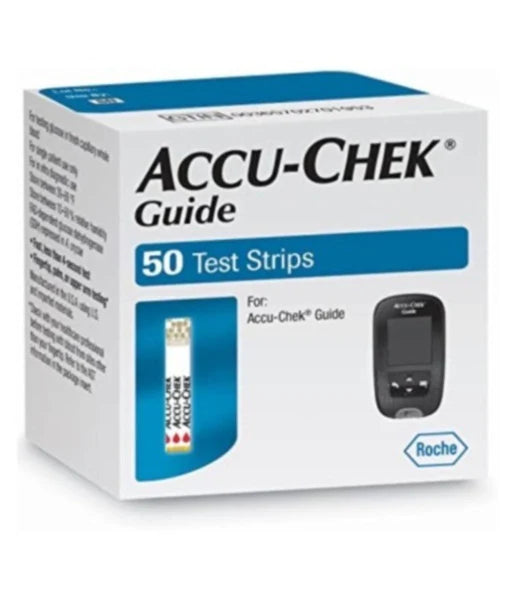 ACCU-CHEK GUIDE 50 Test Strips – Precision Testing with Fast and Reliable Results