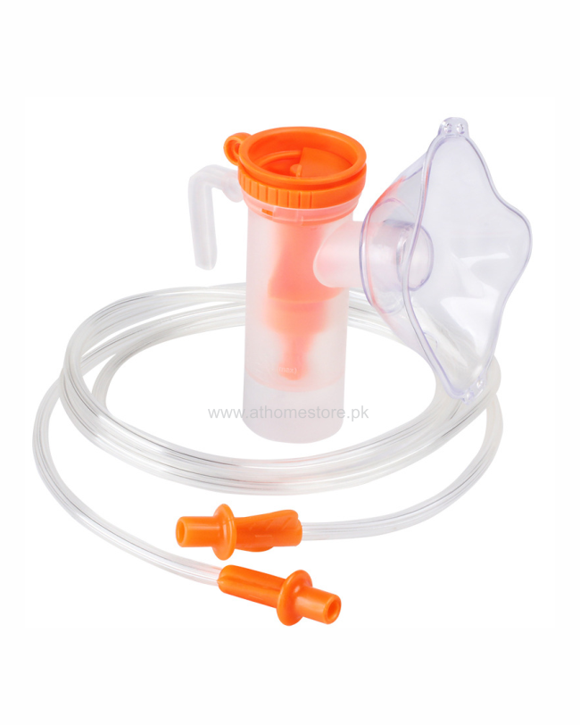 Nebulizer Kit – Atomizing Cup, Mouthpiece, and Masks (For Adults & kids)