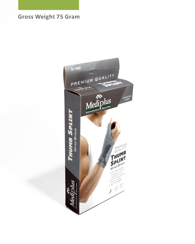 Thumb Splint – Adjustable and Ergonomic Design for Optimal Thumb Support and Comfort