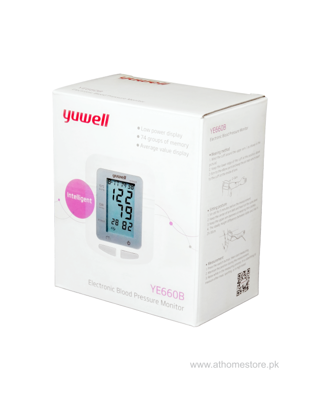 Yuwell Electronic BPM YE660B - athomestore.pk